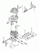 Toro 73501 (520-H) - 520-H Garden Tractor, 1993 (39000001-39999999) Ersatzteile CARBURETOR COMPONENTS-GASOLINE