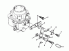 Toro 73501 (520-H) - 520-H Garden Tractor, 1993 (39000001-39999999) Ersatzteile CHOKE CONTROL (FRONT PULL)