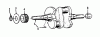 Toro 73501 (520-H) - 520-H Garden Tractor, 1993 (39000001-39999999) Ersatzteile CRANKSHAFT