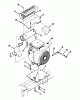 Toro 73501 (520-H) - 520-H Garden Tractor, 1993 (39000001-39999999) Ersatzteile ENGINE AND EXHAUST