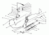 Toro 73501 (520-H) - 520-H Garden Tractor, 1993 (39000001-39999999) Ersatzteile HYDRAULIC SYSTEM