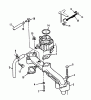 Toro 73501 (520-H) - 520-H Garden Tractor, 1993 (39000001-39999999) Ersatzteile INTAKE MANIFOLD