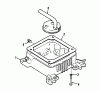 Toro 73501 (520-H) - 520-H Garden Tractor, 1993 (39000001-39999999) Ersatzteile OIL BASE