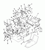 Toro 73501 (520-H) - 520-H Garden Tractor, 1993 (39000001-39999999) Ersatzteile SHEET METAL AND COVERS #2