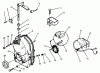 Toro 73501 (520-H) - 520-H Garden Tractor, 1994 (49000001-49999999) Ersatzteile GEARCASE & IGNITION CONTROLS