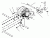 Toro 73501 (520-H) - 520-H Garden Tractor, 1994 (49000001-49999999) Ersatzteile REAR HITCH ASSEMBLY