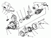 Toro 73501 (520-H) - 520-H Garden Tractor, 1994 (49000001-49999999) Ersatzteile STARTER