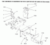 Toro 73502 (520-H) - 520-H Garden Tractor, 1996 (6900001-6999999) Ersatzteile FRONT PLATE, RELAYS