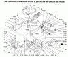 Toro 73502 (520-H) - 520-H Garden Tractor, 1996 (6900001-6999999) Ersatzteile HOODSTAND, CONSOLE