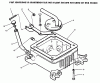 Toro 73502 (520-H) - 520-H Garden Tractor, 1996 (6900001-6999999) Ersatzteile OIL FILL TUBE & BASE