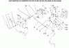 Toro 73502 (520-H) - 520-H Garden Tractor, 1996 (6900001-6999999) Ersatzteile PTO CLUTCH LINKAGE