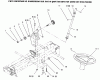 Toro 73502 (520-H) - 520-H Garden Tractor, 1996 (6900001-6999999) Ersatzteile STEERING