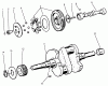 Toro 73502 (520-H) - 520-H Garden Tractor, 1997 (7900001-7999999) Ersatzteile CAM & CRANKSHAFTS