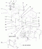 Toro 73502 (520-H) - 520-H Garden Tractor, 1997 (7900001-7999999) Ersatzteile FUEL TANK & HYDRO FAN CONTROL ASSEMBLY 500