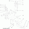 Toro 73502 (520-H) - 520-H Garden Tractor, 1997 (7900001-7999999) Ersatzteile HOODSTAND ELECTRICAL HOUSING & WIRE HARNESS