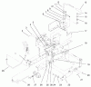Toro 73502 (520-H) - 520-H Garden Tractor, 1997 (7900001-7999999) Ersatzteile HYDRAULIC LIFT SYSTEM #1