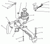 Toro 73502 (520-H) - 520-H Garden Tractor, 1997 (7900001-7999999) Ersatzteile INTAKE MANIFOLD & CARBURETOR