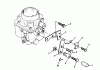 Toro 73520 (520-H) - 520-H Garden Tractor, 1993 (39000001-39999999) Ersatzteile CHOKE CONTROL (FRONT PULL)
