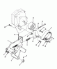 Toro 73520 (520-H) - 520-H Garden Tractor, 1993 (39000001-39999999) Ersatzteile CLUTCH, BRAKE AND SPEED CONTROL LINKAGE #2