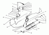 Toro 73520 (520-H) - 520-H Garden Tractor, 1993 (39000001-39999999) Ersatzteile HYDRAULIC SYSTEM