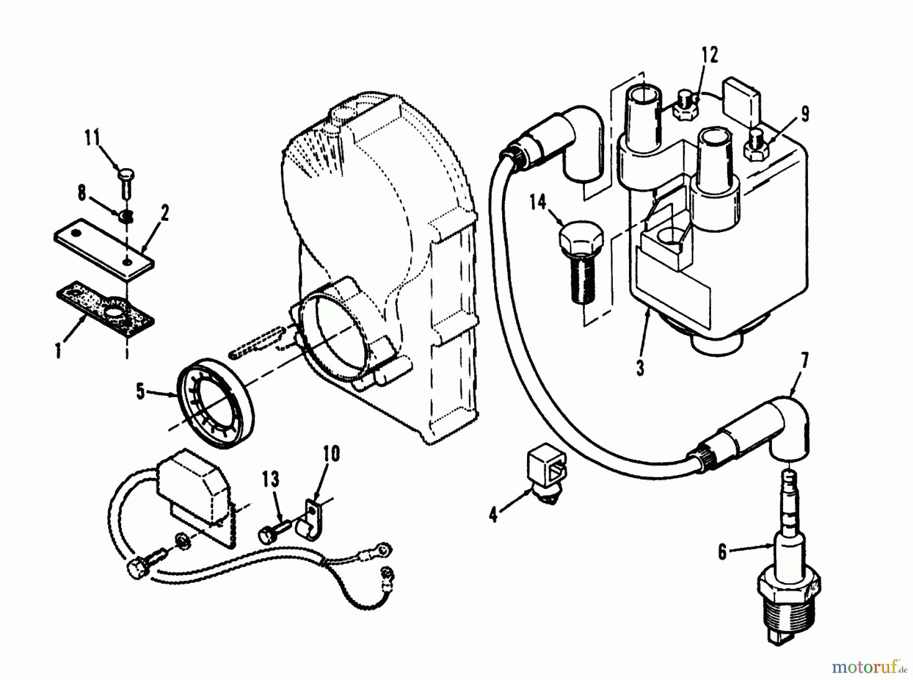 Toro Neu Mowers, Lawn & Garden Tractor Seite 1 73520 (520-H) - Toro 520-H Garden Tractor, 1993 (39000001-39999999) IGNITION-ELECTRONIC