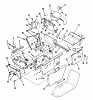 Toro 73520 (520-H) - 520-H Garden Tractor, 1993 (39000001-39999999) Ersatzteile SHEET METAL AND COVERS #2