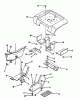 Toro 73520 (520-H) - 520-H Garden Tractor, 1993 (39000001-39999999) Ersatzteile SHEET METAL AND COVERS #3
