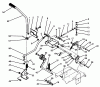 Toro 73520 (520-H) - 520-H Garden Tractor, 1994 (4900001-4999999) Ersatzteile CLUTCH, BRAKE & SPEED CONTROL LINKAGE