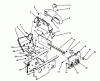 Toro 73520 (520-H) - 520-H Garden Tractor, 1994 (4900001-4999999) Ersatzteile DASH AND SIDE PANELS ASSEMBLY