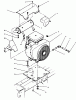 Toro 73520 (520-H) - 520-H Garden Tractor, 1994 (4900001-4999999) Ersatzteile ENGINE AND EXHAUST