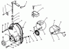 Toro 73520 (520-H) - 520-H Garden Tractor, 1994 (4900001-4999999) Ersatzteile GEARCASE & IGNITION CONTROLS