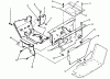 Toro 73520 (520-H) - 520-H Garden Tractor, 1994 (4900001-4999999) Ersatzteile HOODSTAND ASSEMBLY