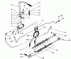 Toro 73520 (520-H) - 520-H Garden Tractor, 1994 (4900001-4999999) Ersatzteile HYDRAULIC SYSTEM