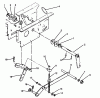 Toro 73520 (520-H) - 520-H Garden Tractor, 1994 (4900001-4999999) Ersatzteile HYDROSTATIC LIFT LINKAGE ASSEMBLY