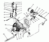 Toro 73520 (520-H) - 520-H Garden Tractor, 1994 (4900001-4999999) Ersatzteile HYDROSTATIC TRANSMISSION