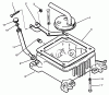 Toro 73520 (520-H) - 520-H Garden Tractor, 1994 (4900001-4999999) Ersatzteile OIL FILL TUBE, BRACKET & BASE