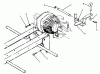 Toro 73520 (520-H) - 520-H Garden Tractor, 1994 (4900001-4999999) Ersatzteile REAR HITCH ASSEMBLY