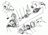 Toro 73520 (520-H) - 520-H Garden Tractor, 1994 (4900001-4999999) Ersatzteile STARTER