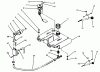 Toro 73520 (520-H) - 520-H Garden Tractor, 1994 (4900001-4999999) Ersatzteile THROTTLE, CHOKE AND FUEL CONTROLS