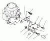 Toro 73520 (520-H) - 520-H Garden Tractor, 1995 (5900178-5999999) Ersatzteile CHOKE CONTROL (FRONT PULL)