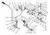Toro 73520 (520-H) - 520-H Garden Tractor, 1995 (5900178-5999999) Ersatzteile CLUTCH, BRAKE AND MOTION CONTROL LINKAGE