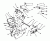 Toro 73520 (520-H) - 520-H Garden Tractor, 1995 (5900178-5999999) Ersatzteile DASH AND SIDE PANELS ASSEMBLY