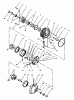Toro 73520 (520-H) - 520-H Garden Tractor, 1995 (5900178-5999999) Ersatzteile EATON HYDROSTATIC TRANSMISSION #1100-062