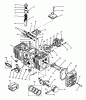 Toro 73520 (520-H) - 520-H Garden Tractor, 1995 (5900178-5999999) Ersatzteile ENGINE CYLINDER BLOCK