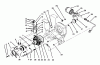 Toro 73520 (520-H) - 520-H Garden Tractor, 1995 (5900178-5999999) Ersatzteile HYDROSTATIC TRANSMISSION