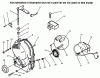 Toro 73521 (520-H) - 520-H Garden Tractor, 1997 (7900001-7999999) Ersatzteile GEAR CASE & IGNITION CONTROLS
