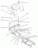Toro 73542 (520xi) - 520xi Garden Tractor, 2003 (230000001-230999999) Ersatzteile FENDER AND FUEL SYSTEM ASSEMBLY