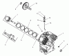 Toro 73542 (520xi) - 520xi Garden Tractor, 2003 (230000001-230999999) Ersatzteile GROUP 2-CRANKCASE ASSEMBLY