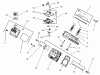 Toro 73542 (520xi) - 520xi Garden Tractor, 2003 (230000001-230999999) Ersatzteile GROUP 4-HEAD/VALVE/BREATHER ASSEMBLY