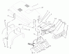 Toro 73542 (520xi) - 520xi Garden Tractor, 2003 (230000001-230999999) Ersatzteile HOOD AND HEADLIGHT ASSEMBLY